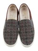 Chanel Interlocking CC Logo Tweed Sneakers