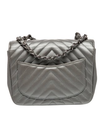 Chanel Classic Chevron Mini Square Flap Bag