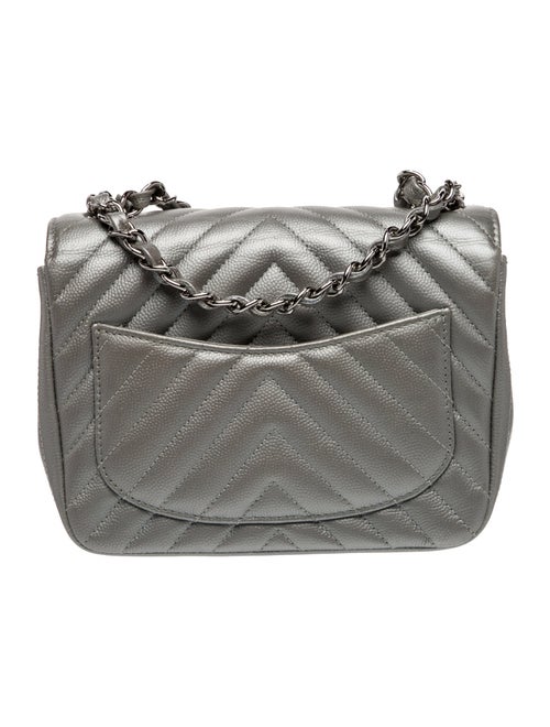 Chanel Classic Chevron Mini Square Flap Bag