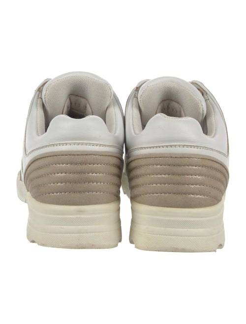Chanel Interlocking CC Logo Calfskin Sneakers