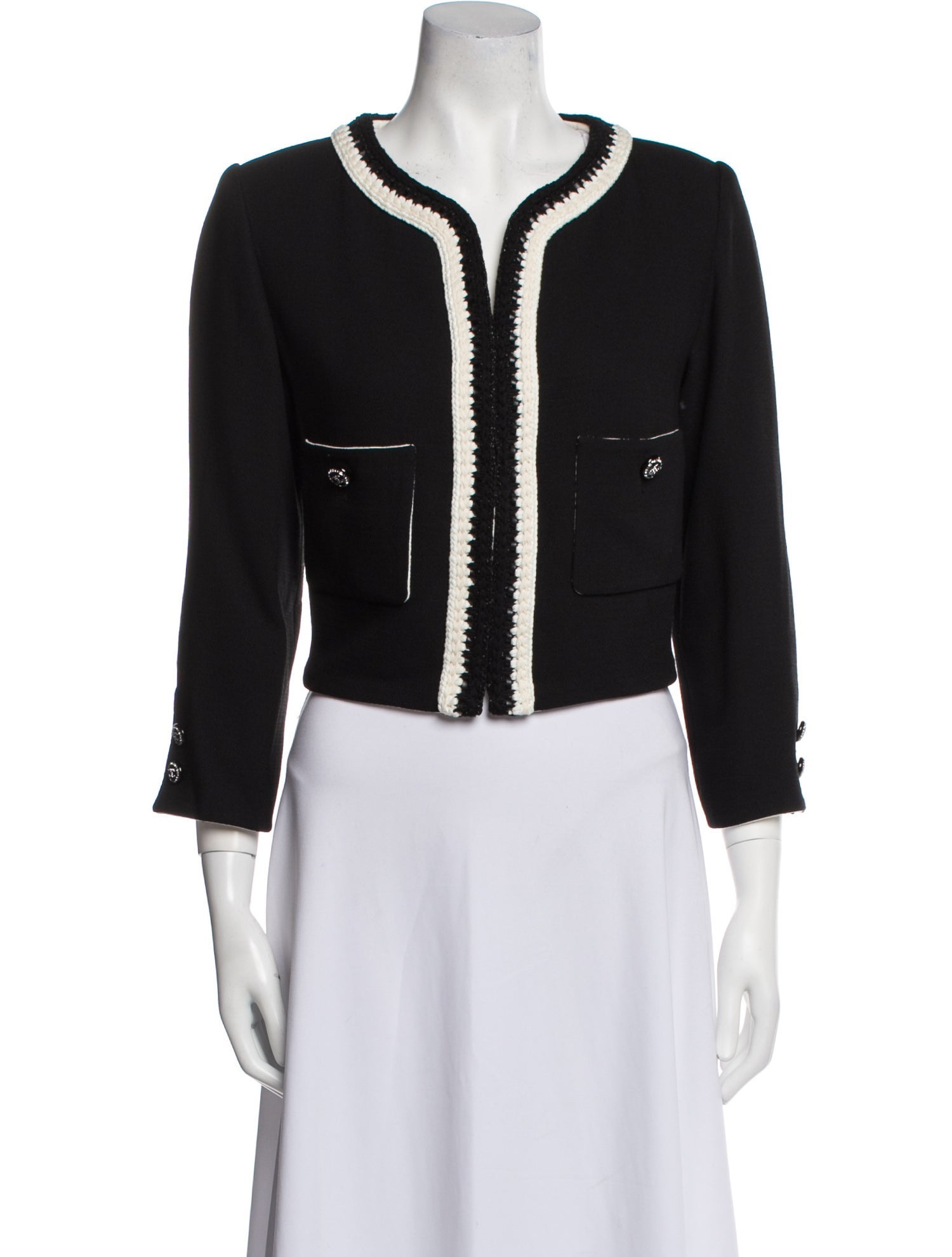 Chanel 2022 Silk Bolero