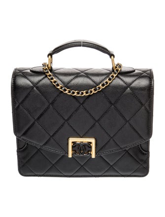 Chanel 2023 Top-Handle Small Flap Bag