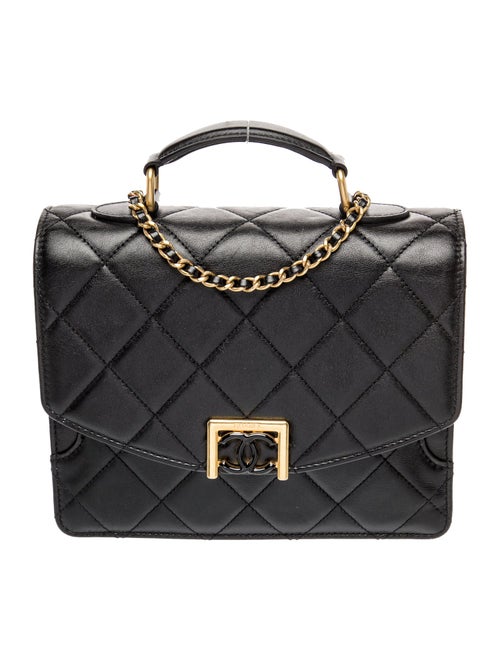 Chanel 2023 Top-Handle Small Flap Bag