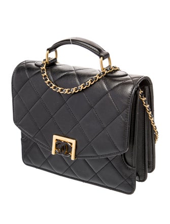 Chanel 2023 Top-Handle Small Flap Bag
