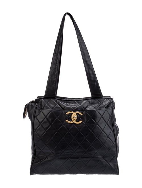 Chanel Quilted CC Tote