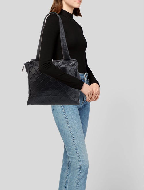 Chanel Quilted CC Tote