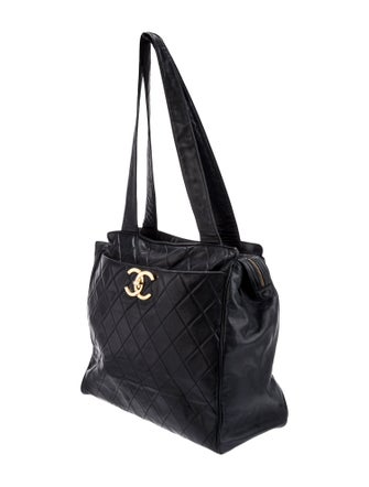 Chanel Quilted CC Tote
