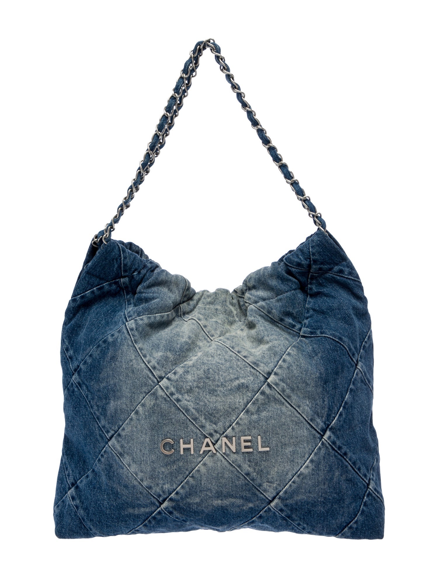 Chanel Denim 22 Hobo