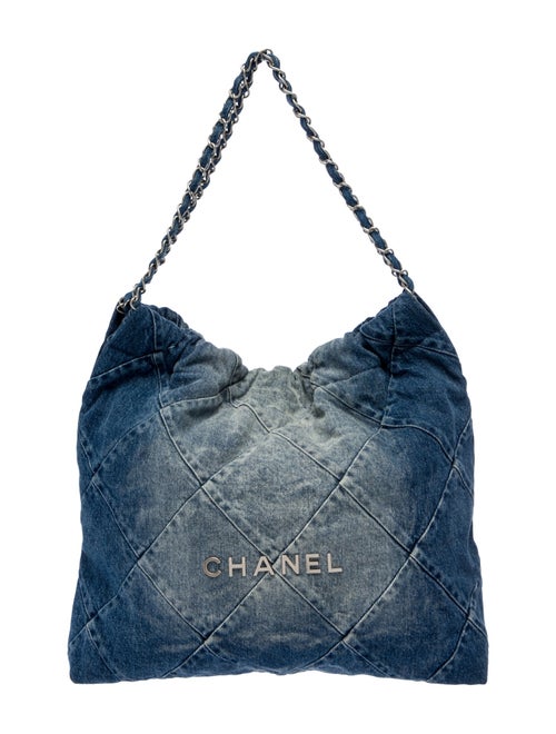 Chanel Denim 22 Hobo