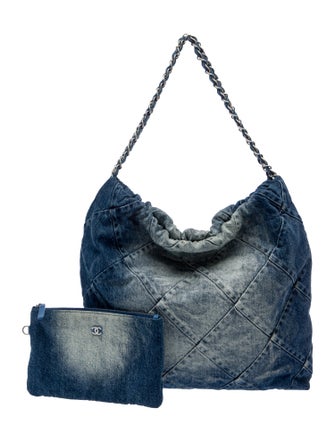 Chanel Denim 22 Hobo