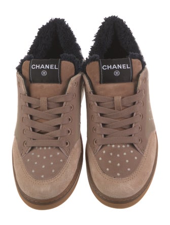 Chanel 2021 Interlocking CC Logo Sneakers