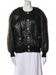 Chanel 1991 Leather Bomber Jacket