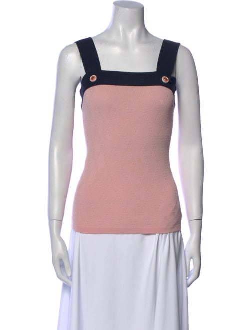 Chanel 2015 Square Neckline Top