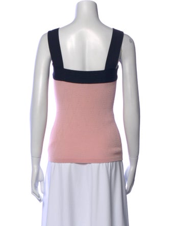 Chanel 2015 Square Neckline Top