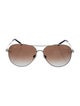 Chanel Interlocking CC Logo Aviator Sunglasses