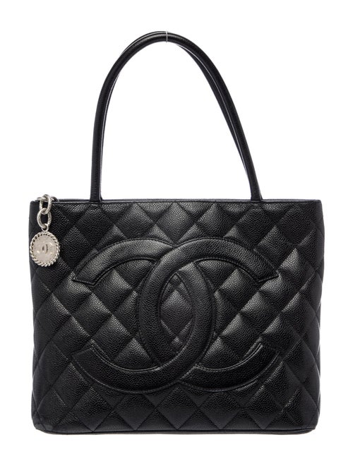 Chanel Caviar Medallion Tote