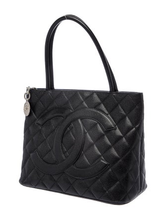 Chanel Caviar Medallion Tote