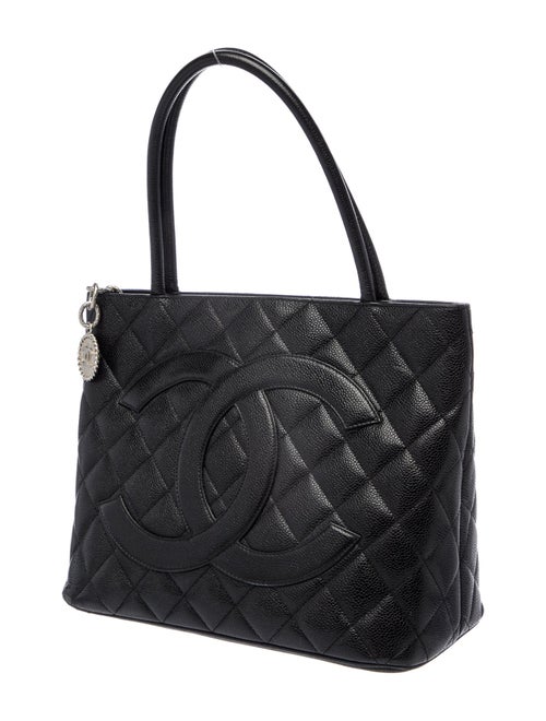 Chanel Caviar Medallion Tote