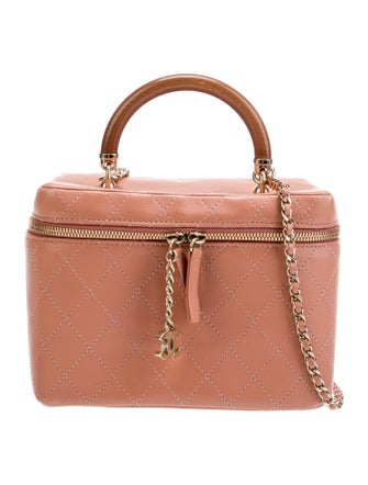 Chanel Knock On Wood Vanity Case