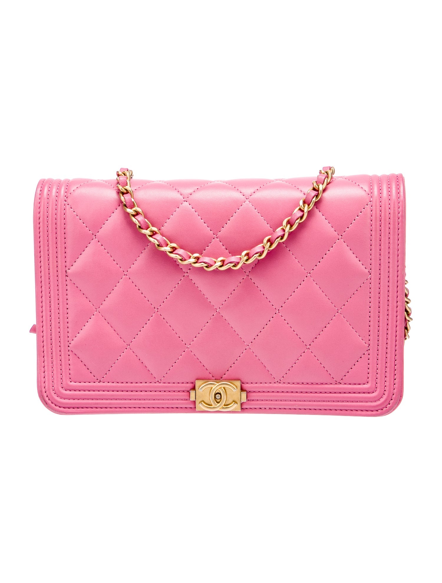 Chanel Boy Wallet On Chain