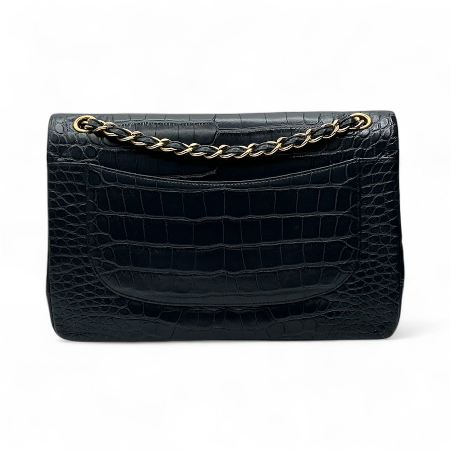 Chanel Interlocking CC Classic Double Flap Bag Jumbo