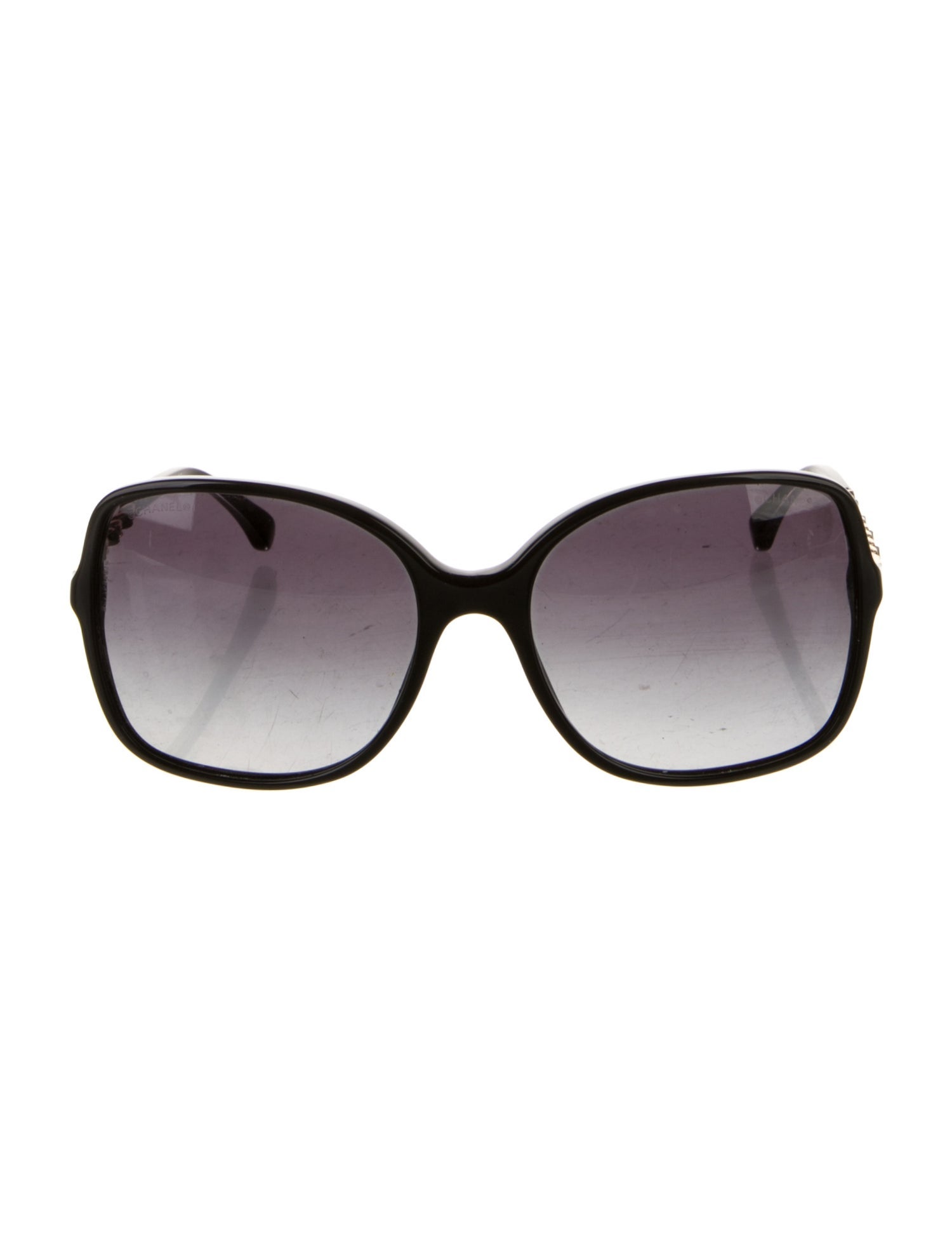 Chanel Interlocking CC Logo Square Sunglasses