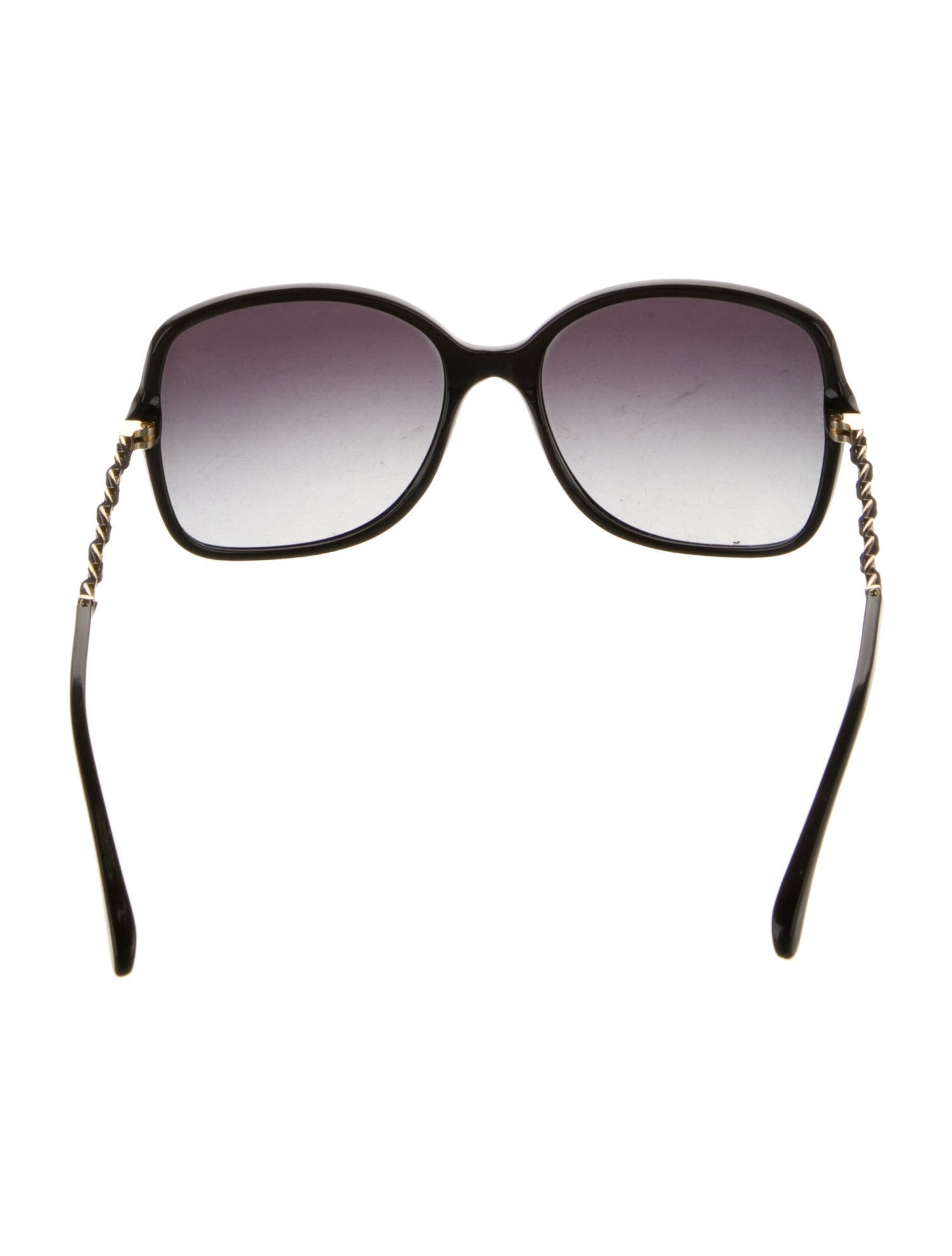 Chanel Interlocking CC Logo Square Sunglasses