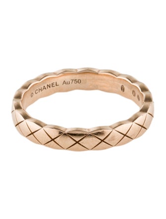 Chanel 18K Mini Coco Crush Ring