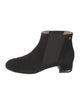 Chanel 2016 Interlocking CC Logo Chelsea Boots