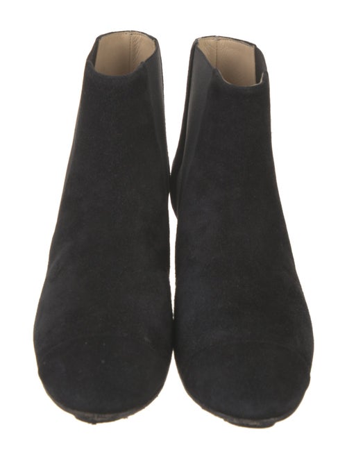 Chanel 2016 Interlocking CC Logo Chelsea Boots