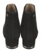 Chanel 2016 Interlocking CC Logo Chelsea Boots