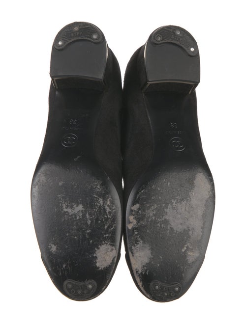 Chanel 2016 Interlocking CC Logo Chelsea Boots