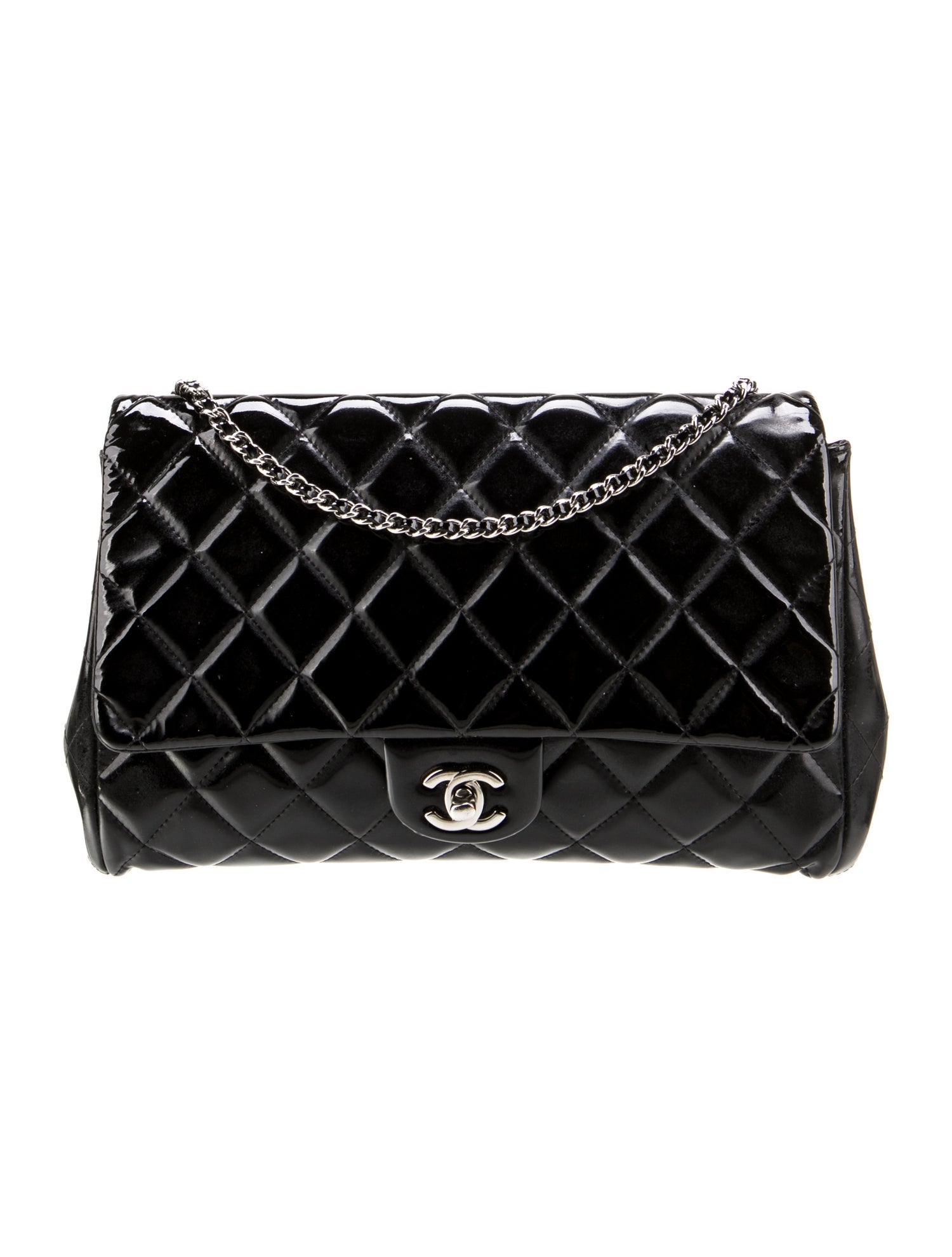 Chanel Patent New Clutch w/ Chain