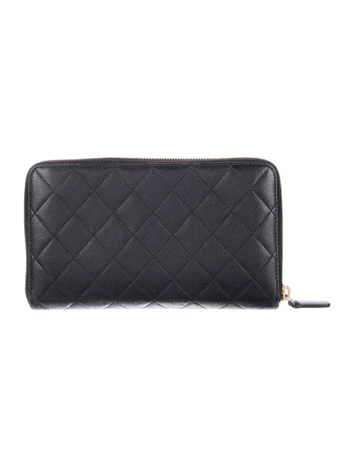 Chanel 2013-2014 Interlocking CC Logo Continental Wallet