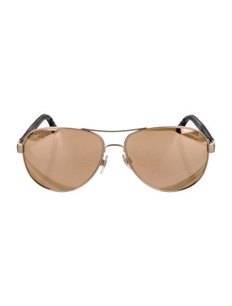 Chanel Interlocking CC Logo Aviator Sunglasses