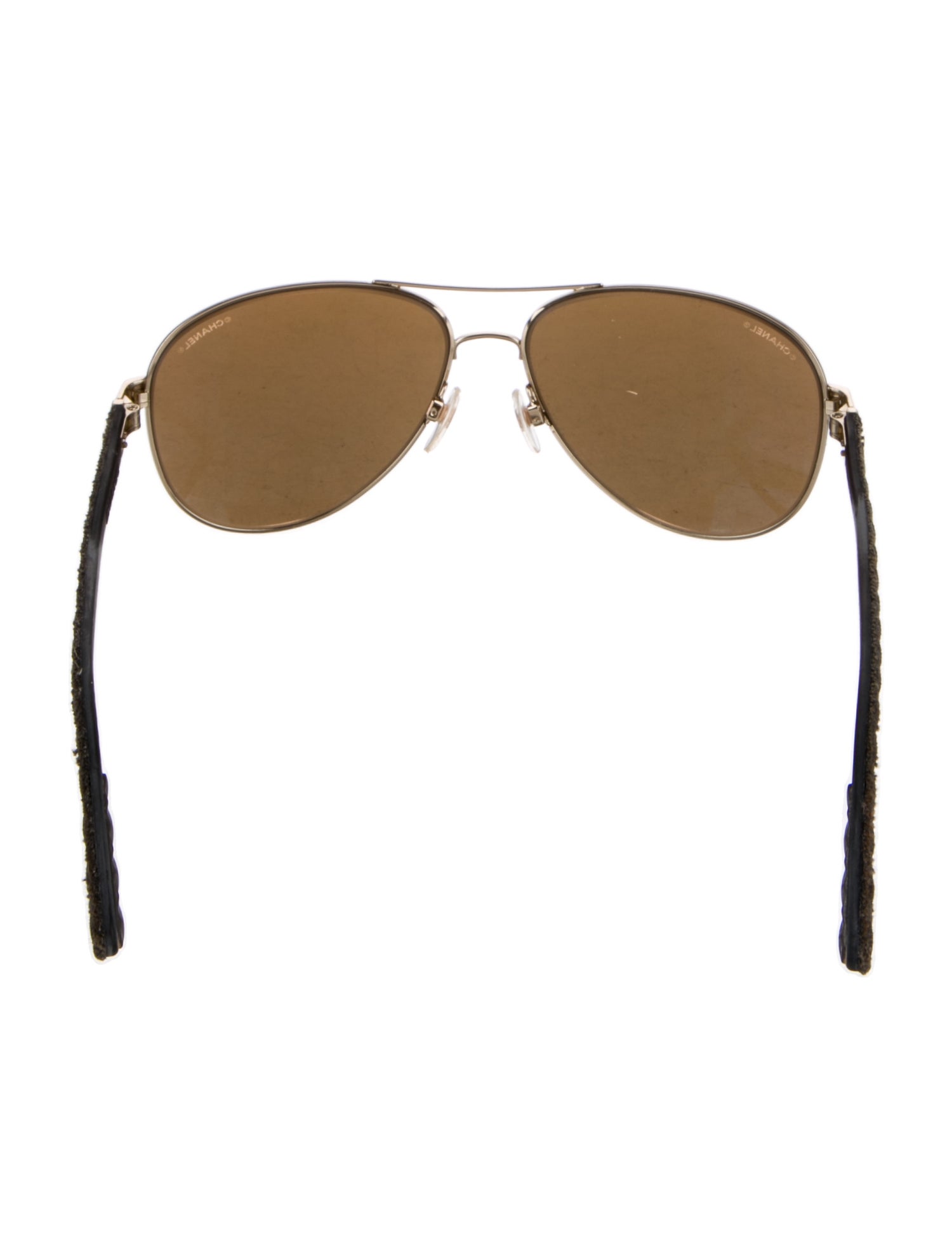 Chanel Interlocking CC Logo Aviator Sunglasses