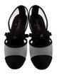 Chanel 2025 Interlocking CC Logo D'Orsay Flats