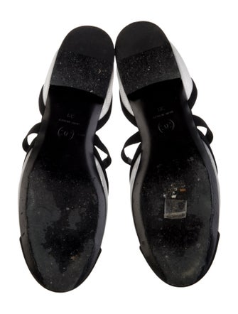 Chanel 2025 Interlocking CC Logo D'Orsay Flats