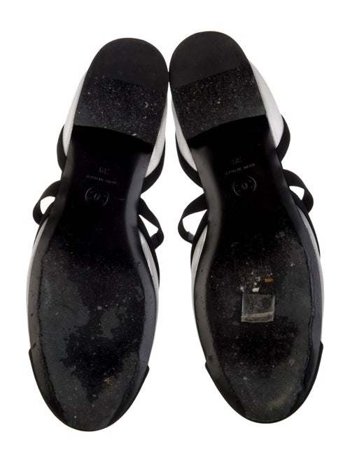 Chanel 2025 Interlocking CC Logo D'Orsay Flats