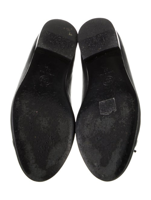 Chanel Interlocking CC Logo Lambskin Ballet Flats