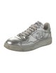 Chanel Interlocking CC Logo Leather Sneakers