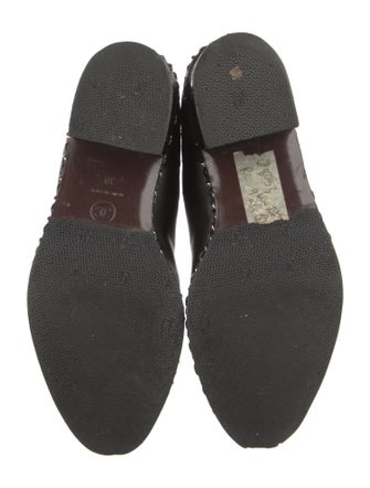 Chanel Interlocking CC Logo Leather Chelsea Boots