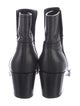 Chanel Interlocking CC Logo Leather Boots
