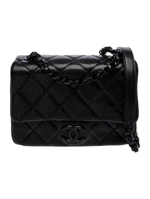 Chanel So Black Mini Square Flap Bag