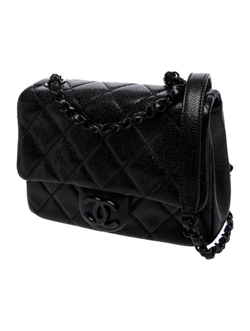 Chanel So Black Mini Square Flap Bag