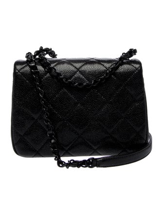 Chanel So Black Mini Square Flap Bag