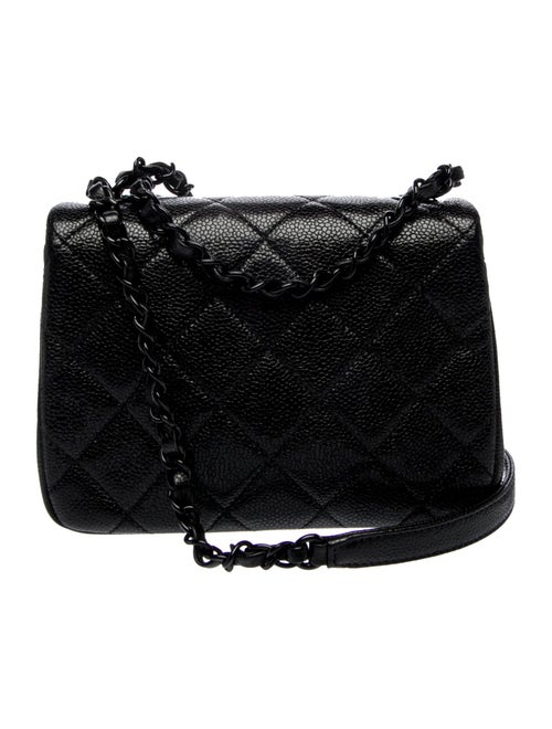 Chanel So Black Mini Square Flap Bag
