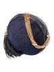 Chanel Satin Round Tassel Crossbody Bag