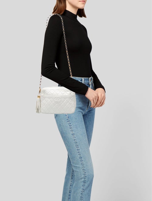 Chanel Quilted Tassel Camera Bag
