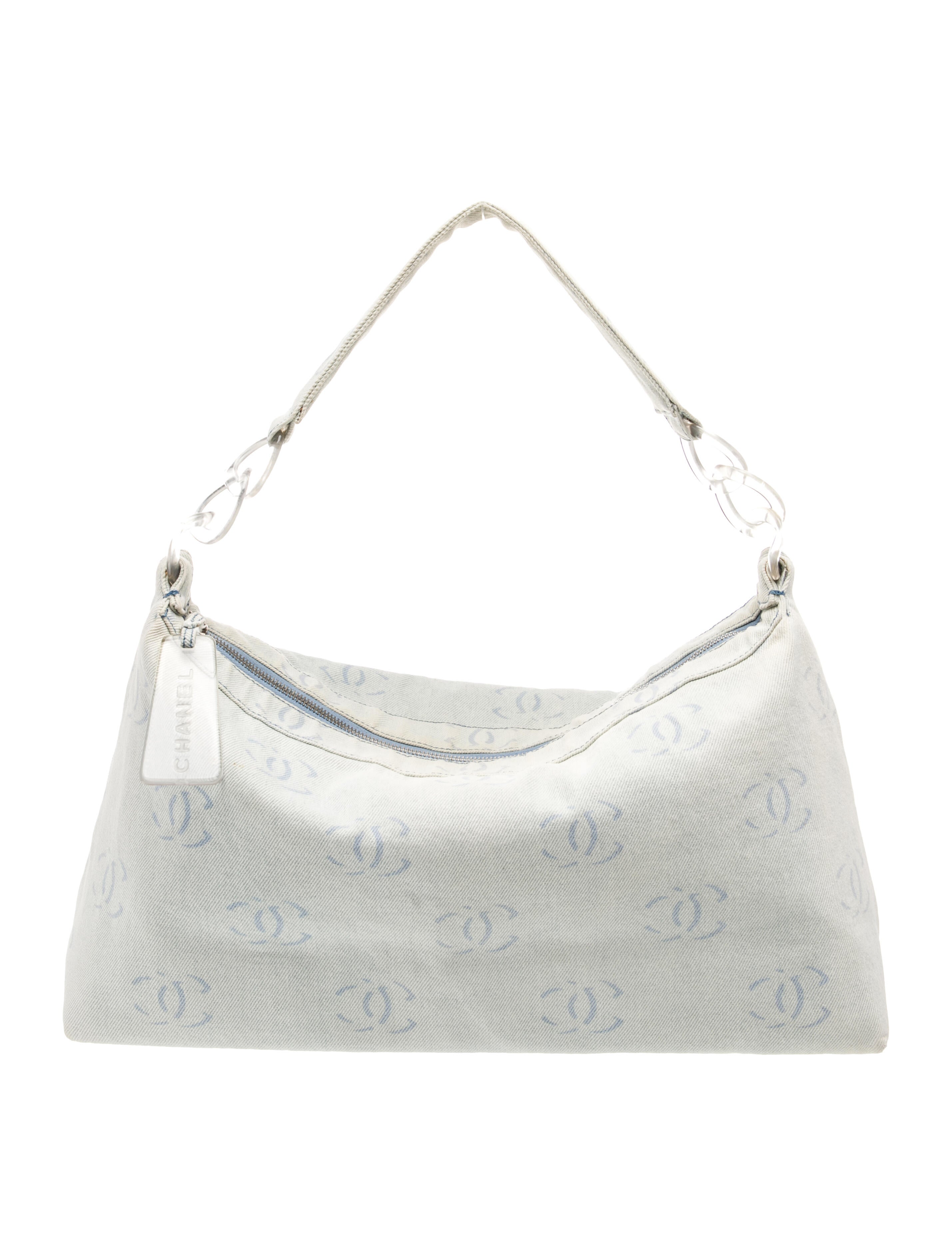 Chanel Denim CC Hobo